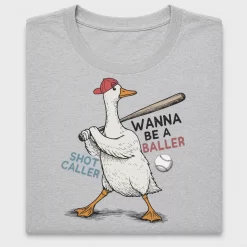 Baseball Goose DTF Transfer