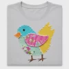Patchwork Chick DTF Transfer
