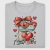 Dinosaur Valentine DTF Transfer