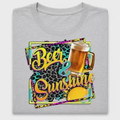 Beer & Sunshine Retro DTF Transfer