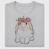 Easter Bunny Floral DTF Transfer