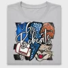 Retro Bobcats Basketball DTF Transfer