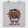 Basketball Mom Messy Bun DTF Transfer