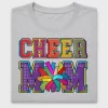 Cheer Mom Colorful Pom DTF Transfer