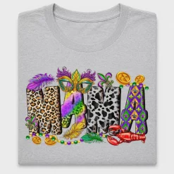 Mama Mardi Gras DTF Heat Transfer