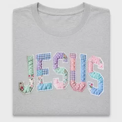 Quilted Jesus Faith DTF Transfer