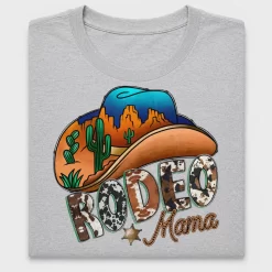Rodeo Mama Western Hat DTF Transfer