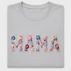 Mama Floral Pearl Letters DTF Transfer