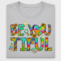 Be You Tiful Rainbow Pride DTF Transfer