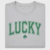 Varsity Lucky Shamrock DTF Transfer