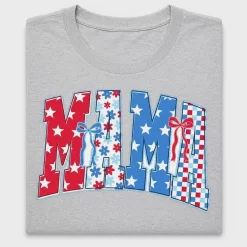 Patriotic Mama Fourth of July DTF Transfer