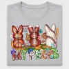 Easter Sports Bunny DTF Transfer