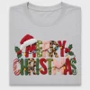 Merry Christmas Yarn DTF Transfer