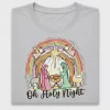 Oh Holy Night Nativity DTF Transfer