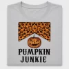 Pumpkin Junkie Leopard DTF Transfer