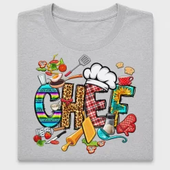 Colorful Chef Life DTF Transfer