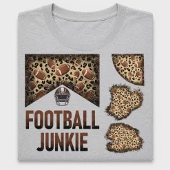 Football Junkie Leopard DTF Transfer