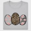 Easter Egg Trio Floral Leopard DTF Transfer