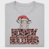 Howdy Holidays Cow DTF Transfer