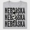 Distressed Nebraska State DTF Transfer