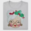 Mrs. Claus Vintage Christmas DTF Transfer
