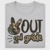 Peace Out 2nd Grade DTF Transfer