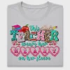 Teacher Heart on Sleeve DTF Transfer