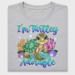 Turtley Adorable Turtle DTF Transfer