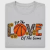 Love Of The Game Basketball DTF Transfer