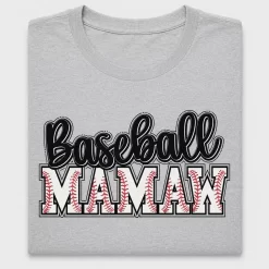 Baseball Mamaw DTF Transfer