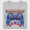 American Gamer Fourth of July DTF Transfer