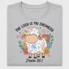 The Lord Is My Shepherd Floral DTF Transfer