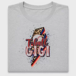 T-Ball Gigi Cheetah DTF Transfer