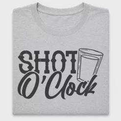 Shot O'Clock Drinking Humor DTF Transfer