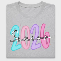 Senior 2026 Gradient DTF Transfer