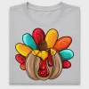 Colorful Turkey Pumpkin DTF Transfer