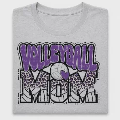 Volleyball Mom Leopard DTF Transfer