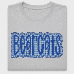 Gingham Bearcats DTF Transfer