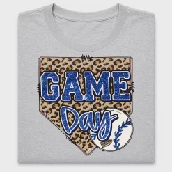 Game Day Leopard Glitter DTF Transfer