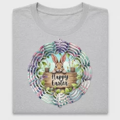Easter Bunny Wind Spinner DTF Transfer
