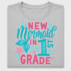 New Mermaid 1st Grade DTF Transfer