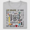 Colorful 1st Grade Rise DTF Transfer