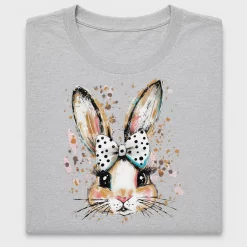 Watercolor Coquette Bunny DTF Transfer