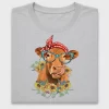 Boho Cow Sunflower DTF Transfer