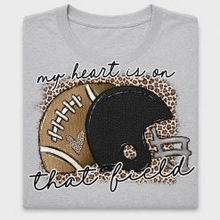 Cheetah Print Football Helmet DTF Transfer