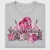 Breast Cancer Warrior Boxing Gloves DTF Transfer
