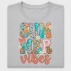 Summer Vibes Floral Leopard DTF Transfer