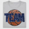 Team Basketball Sequin DTF Transfer