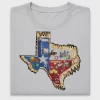 Western Texas Map DTF Transfer