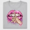 Shut Up Cancer Lips DTF Transfer